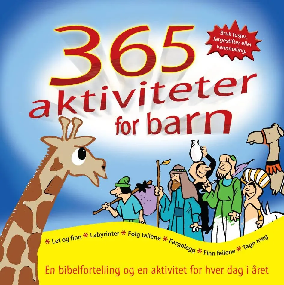 Proklamedia 365 aktiviteter for barn aktivitetsbok