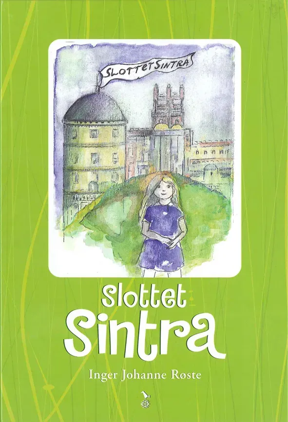 Snøfugl Forlag Slottet Sintra bok heftet på norsk