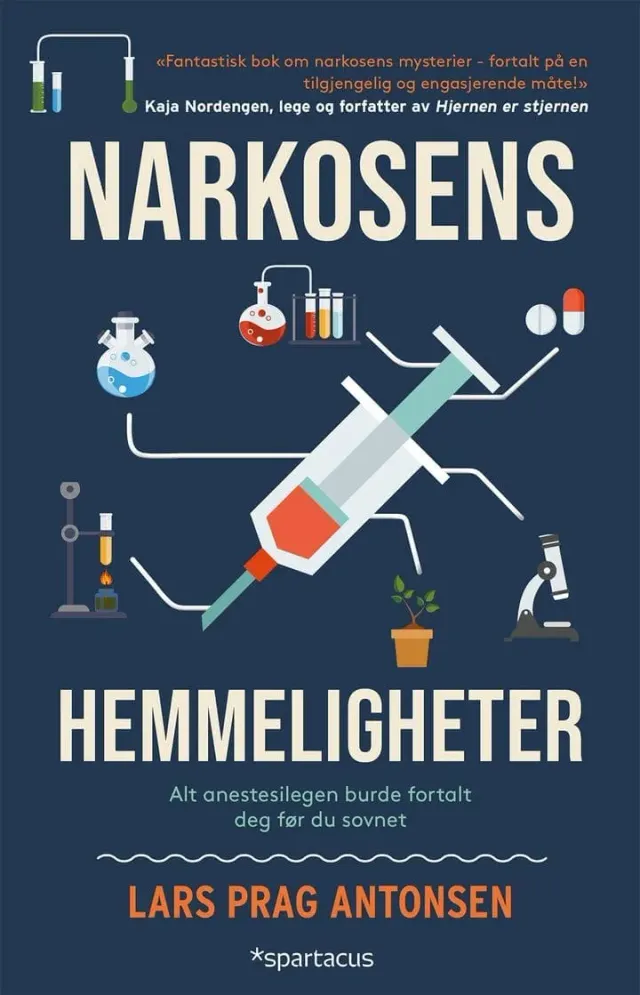 Spartacus Narkosens hemmeligheter bok heftet anestesi