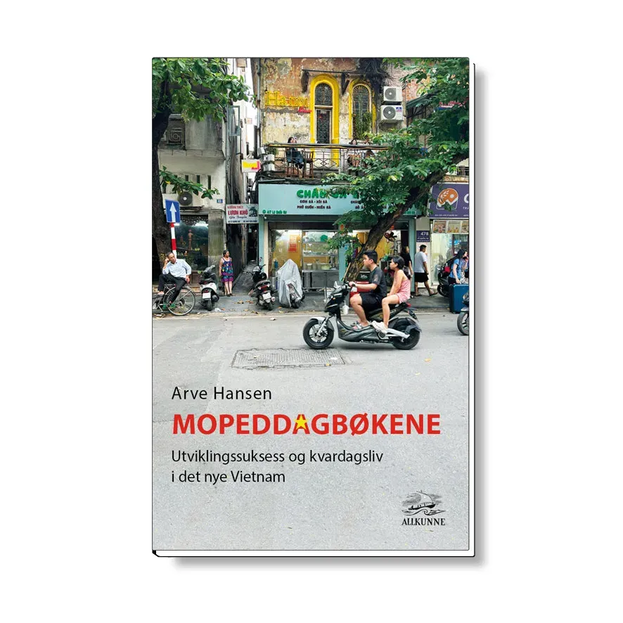 Fonna Forlag Mopeddagbøkene bok heftet Vietnam