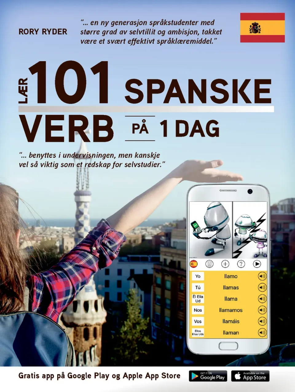 Tell Forlag Lær 101 spanske verb på 1 dag ordbok spansk