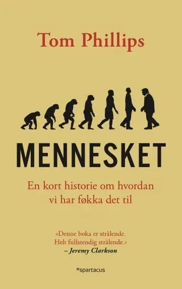 Spartacus Mennesket bok heftet historiehumor