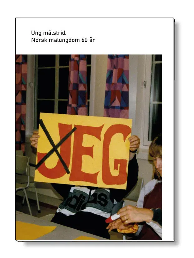 Fonna Forlag Ung målstrid Norsk Målungdom bok heftet