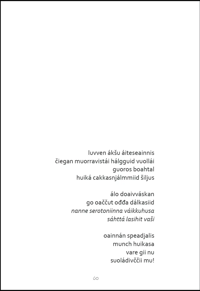 Dat Aikio Otne lea mu maŋimuš bok dialog