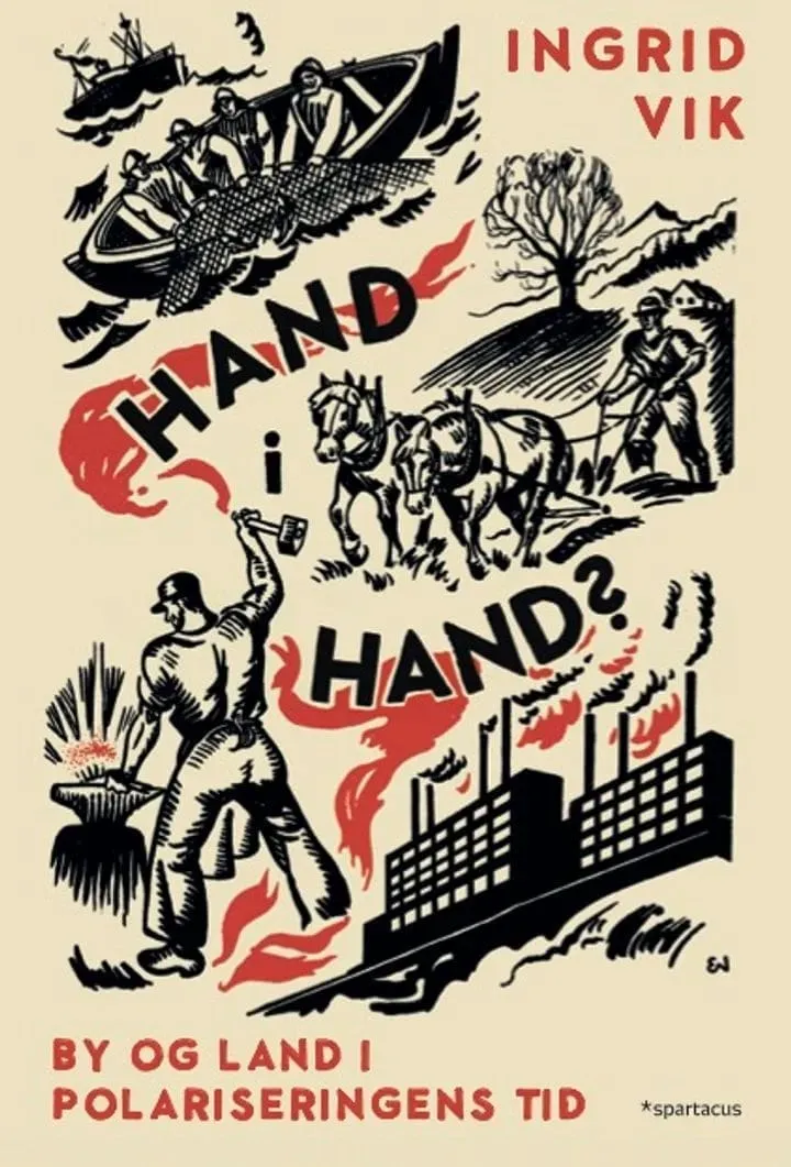Spartacus Hand i hand bok heftet Ingrid Vik